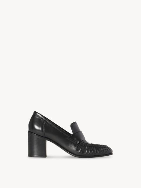 The Row Loafer Pump in Leather
