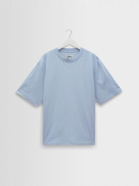 Wax London Milton - Light Blue Organic Compact Cotton T-Shirt