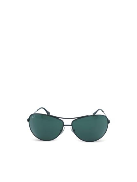 Ray-Ban polarized pilot-frame sunglasses