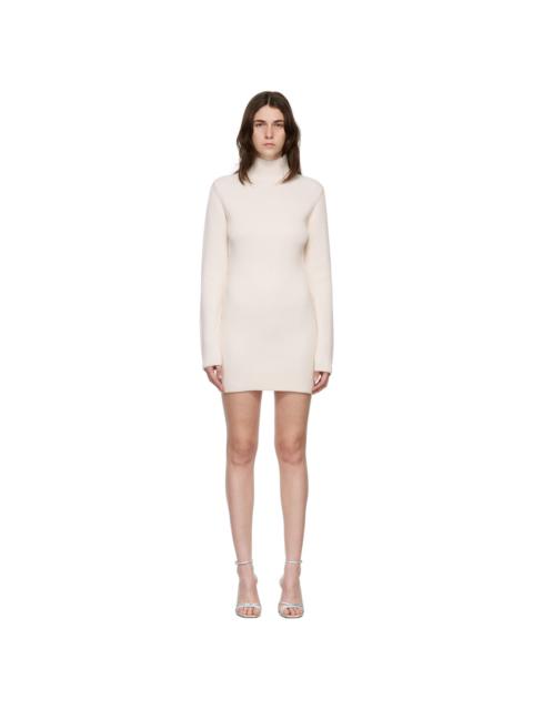 Off-White Wool Herning Dress