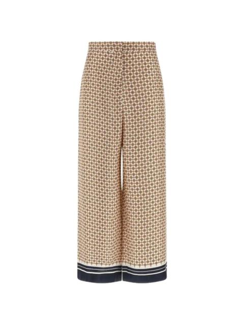 Max Mara Studio Ottelia patterned trousers