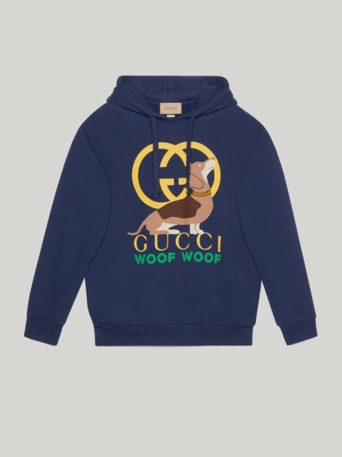GUCCI 'Gucci Woof Woof' print sweatshirt