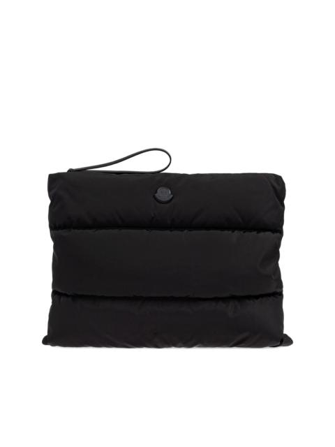 Moncler padded clutch bag