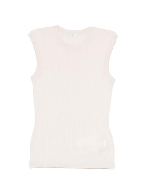 JOSEPH Calife ribbed sleeveless top