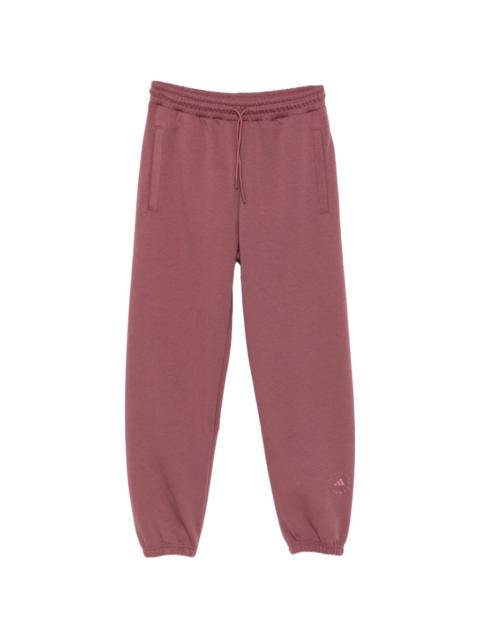 adidas logo-print drawstring track pants