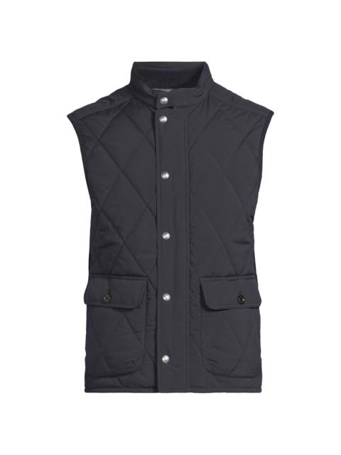 Ralph Lauren Men's Carleton Quilted Down Vest - Classic Chairman Navy