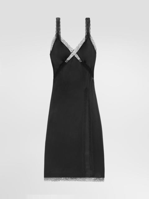 Dolce & Gabbana Silk satin slip dress