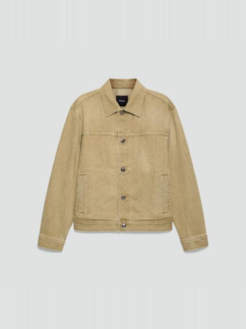 Theory Trucker Jacket in Tinted Denim