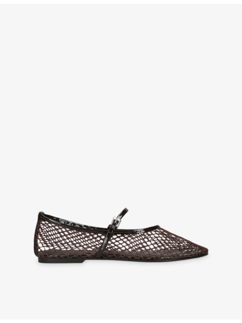 STEVE MADDEN Mags Woven Ballet Flats