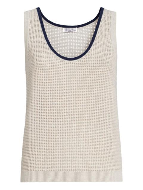 Brunello Cucinelli scoop-neck tank top