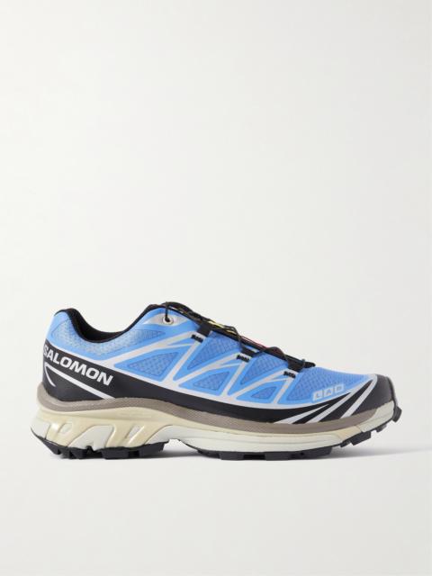 SALOMON Xt-6 Rubber-trimmed Mesh Sneakers