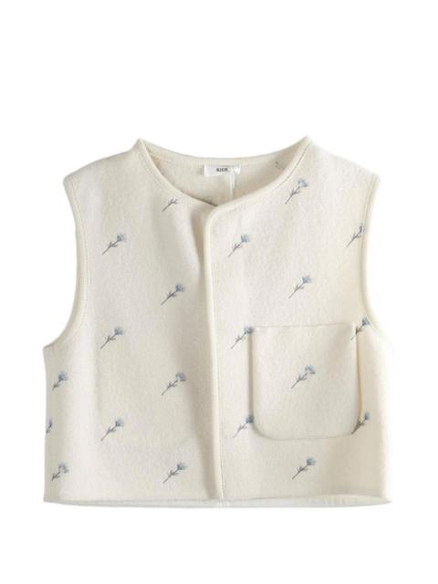 RIER floral-print pocket jacket