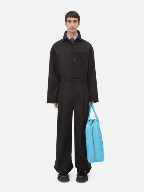 Bottega Veneta Dry Mouline Wool Overshirt