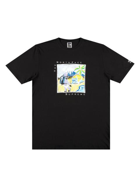 Supreme x The North Face Sketch Short-Sleeve Top 'Black'