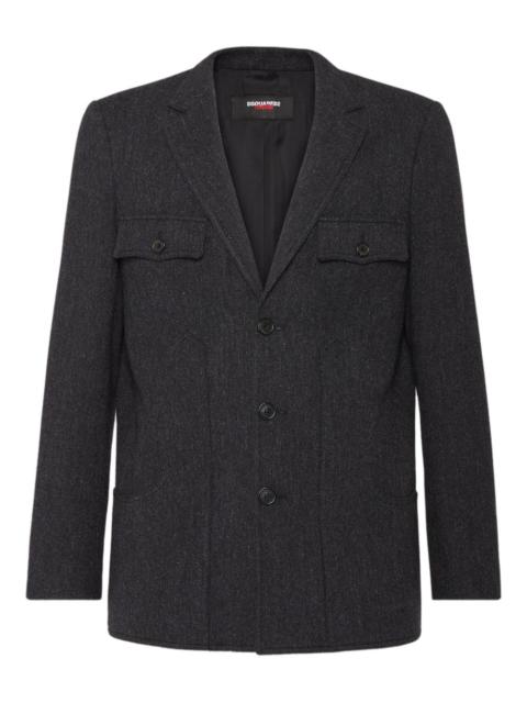 DSQUARED2 single-breasted tailored blazer