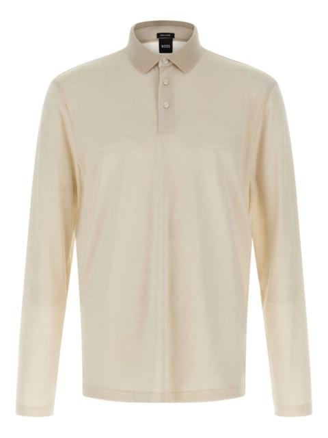 BOSS long-sleeve polo shirt
