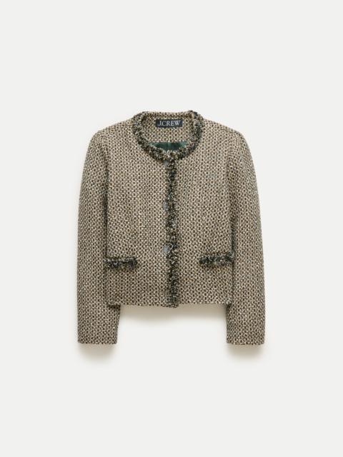 J.CREW Lady jacket in textured Italian tweed