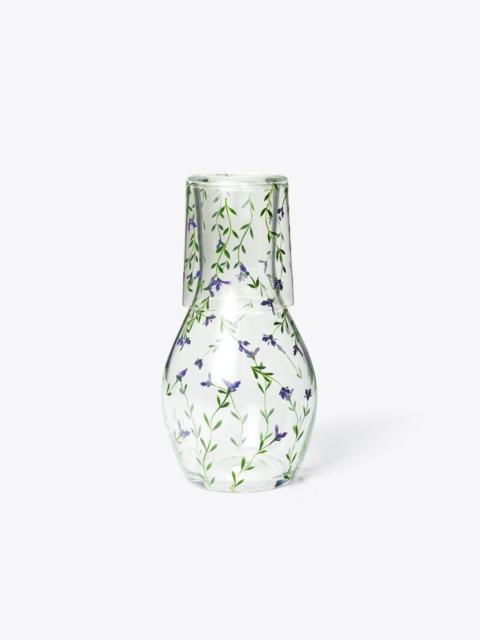 TORY BURCH Jolie Fleur Carafe and Cup Set