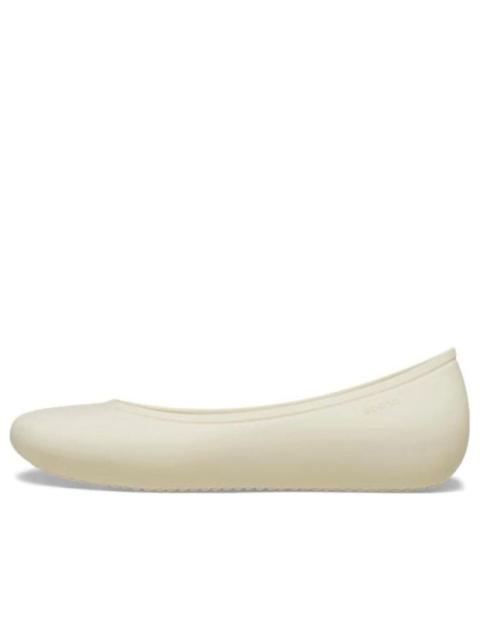 crocs (WMNS) Crocs Brooklyn Flat 'White' 209384-160