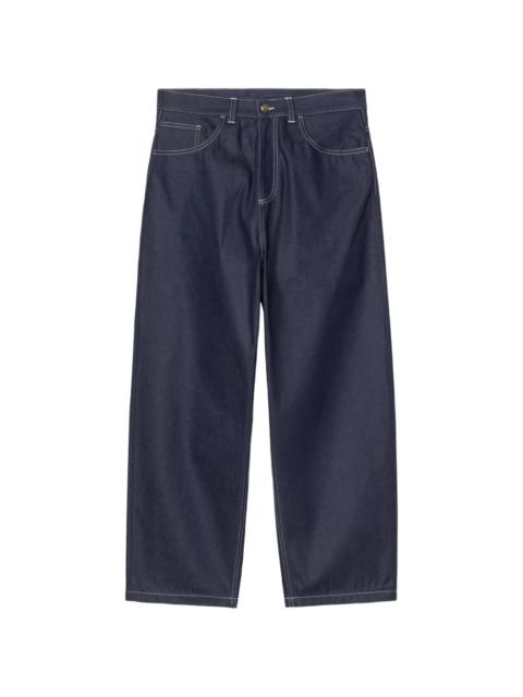 Carhartt Brandon logo-patch jeans