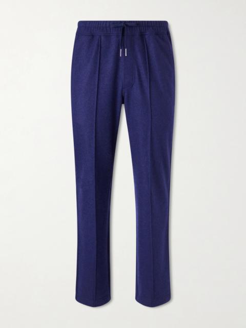 TOM FORD Straight-Leg Pintucked Cashmere Sweatpants