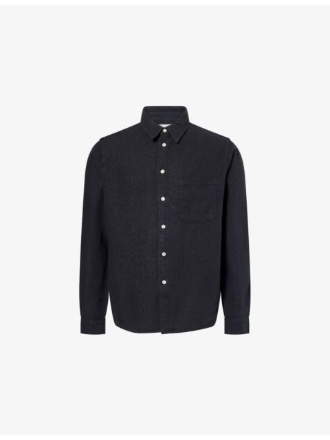 Citizens of Humanity Cairo Patch-Pocket Linen Shirt