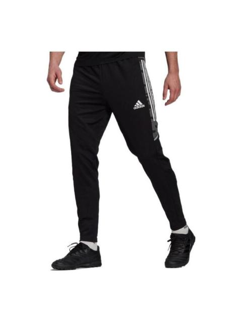 adidas Men's adidas Solid Color Alphabet Logo Printing Running Training Soccer/Football Sports Pants/Trouse