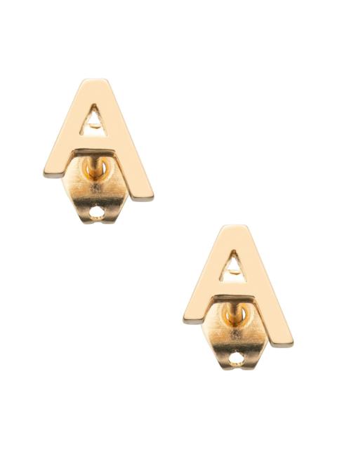 A.P.C. Logo A stud earring set