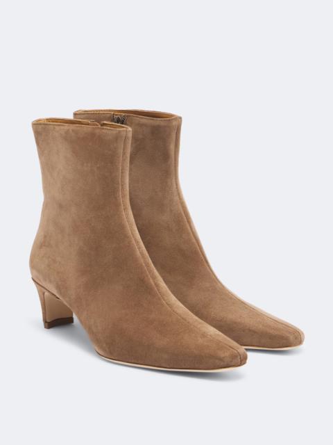 STAUD Wally suede ankle boots