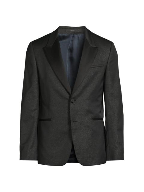 Paul Smith Men's Metallic Woven Dinner Jacket - Black