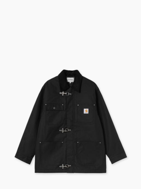 Carhartt CARHARTT WIP ADAIR COAT NYLON CANVAS BLACK/BLACK