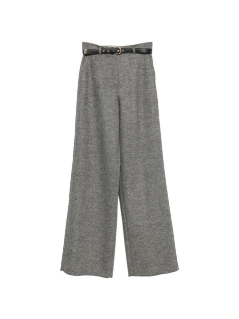 Max Mara belted wool trousers