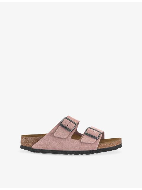 BIRKENSTOCK Arizona Two-Strap Suede Sandals