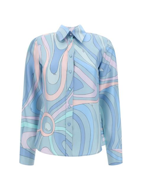 Marmo-print shirt