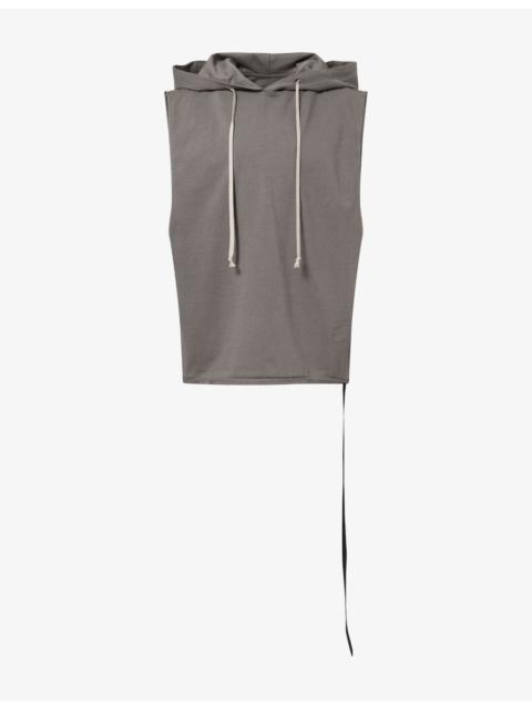 Rick Owens DRKSHDW Hooded Sleeveless Cotton Hoody