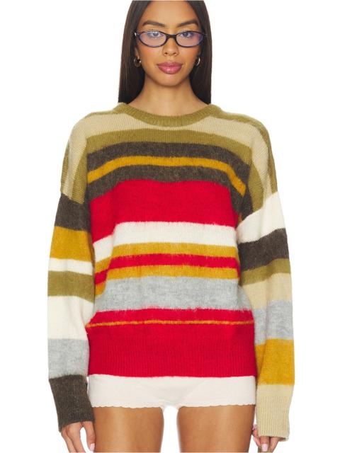 GUIZIO Oversized Stripe Jumper