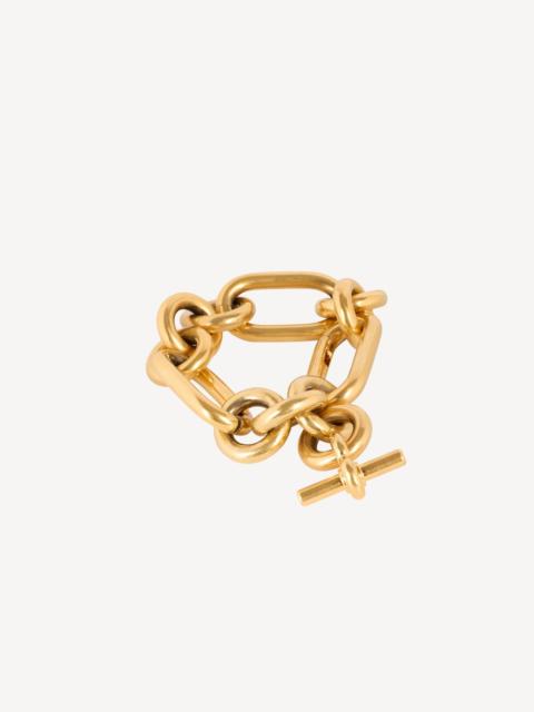 Balmain Sync brass chain bracelet