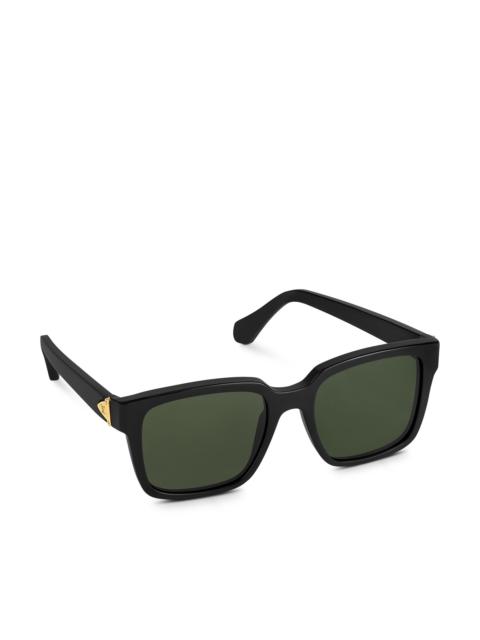 Louis Vuitton - LV Rise Square Sunglasses - Acetate & Metal - Black - Men - Luxury