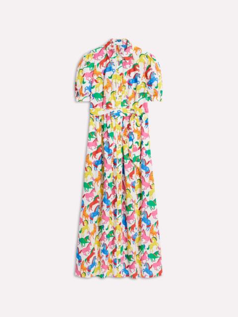 BODEN Alexa Maxi Shirt Dress-Multi, Pony Club