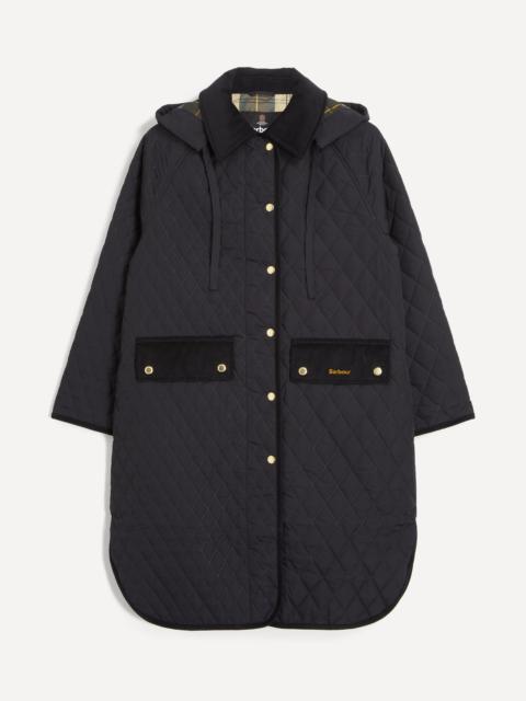 Barbour Ravensden Dark Navy Quilted Jacket