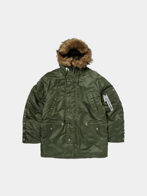 ALPHA INDUSTRIES THUG CLUB X ALPHA N-3B PARKA