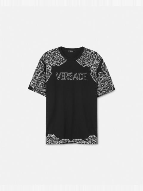 VERSACE Barocco Stencil T-Shirt