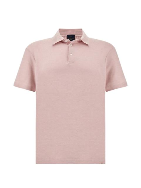 Paul & Shark pink polo shirt