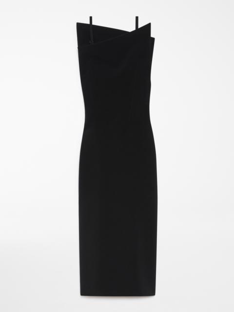 Sportmax ANGOLO1234 Asymmetrical dress