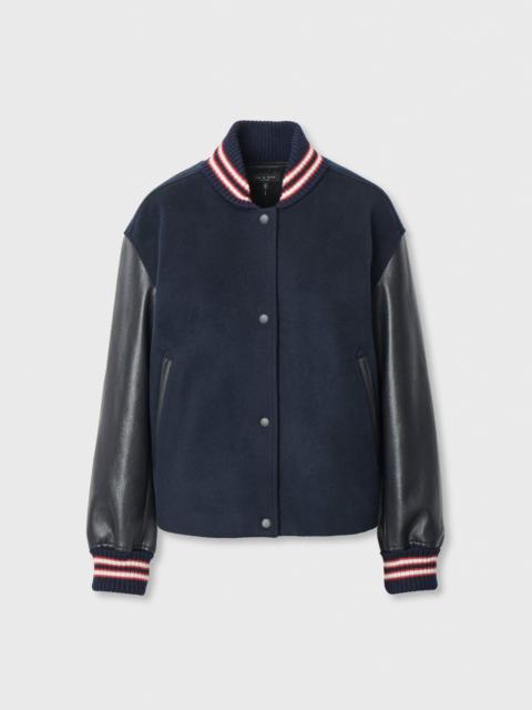 rag & bone Scarlet Varsity Jacket