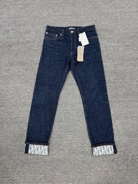 Dior Dior Full Print Denim Jeans