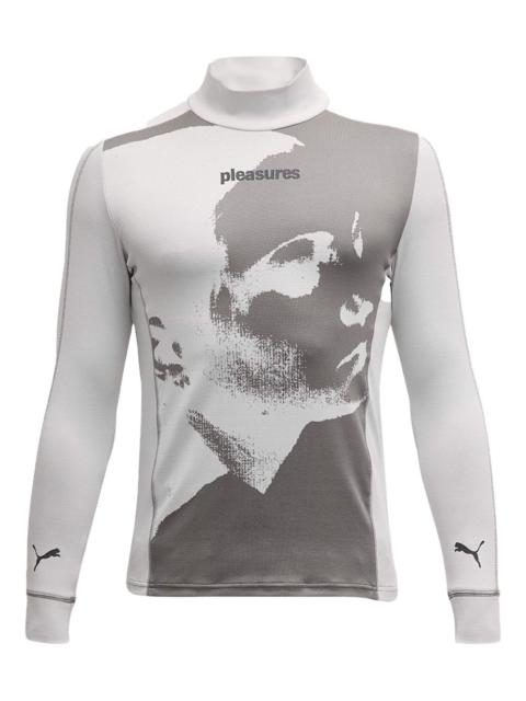 PUMA x Pleasures slogan-print T-shirt