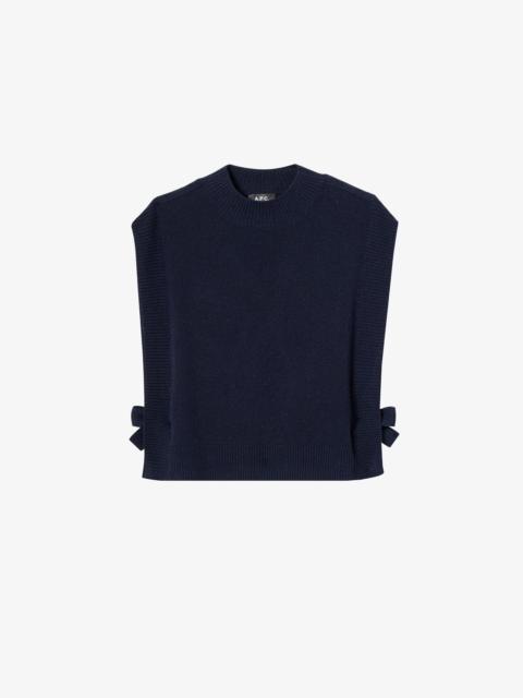 A.P.C. MATHILDE SLEEVELESS JUMPER