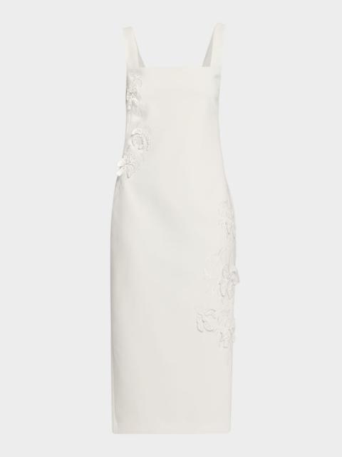 RAMY BROOK Barrie Embroidered Midi Dress