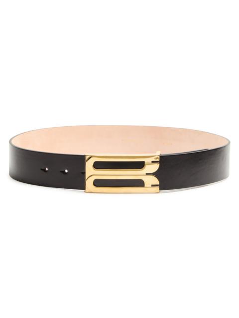 Victoria Beckham Victoria Beckham Jumbo Frame Leather Belt
